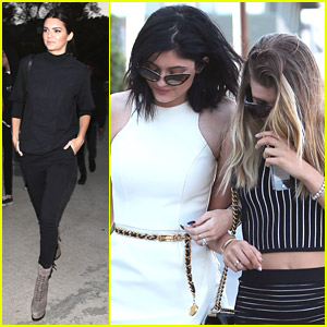 Kylie Jenner Meets Up With Sofia Richie Before Rihanna/Eminem Concert With Kendall