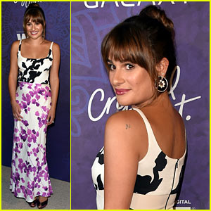 Lea Michele Celebrates Emmy Nominees with Variety!