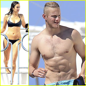 Nina Dobrev Looks Amazing in a Bikini Alongside Alexander Ludwig!