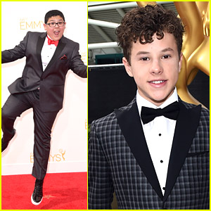 Modern Family's Nolan Gould & Rico Rodriguez Know That Bowties Are Cool at Emmy Awards 2014