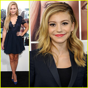 Olivia Holt & G Hannelius Hit Up 'If I Stay' Premiere in Hollywood