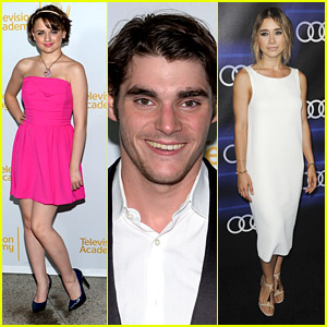 RJ Mitte Hits Up Two Emmy Parties For 22nd Birthday