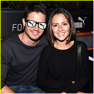 Robbie Amell & Italia Ricci Make a Date Night Out of the Justin Timberlake Concert!