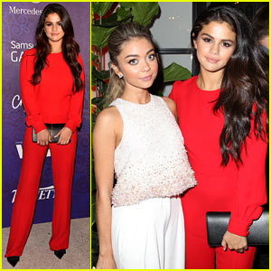 Selena Gomez & Sarah Hyland Mingle with Emmy Noms at Variety Party!