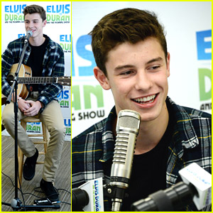Shawn Mendes Sings 'Life Of The Party' on Elvis Duran Morning Show!