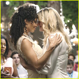 The Fosters' Stef & Lena Celebrate One Year Anniversary; Actress Sherri Saum Dishes On Motherhood