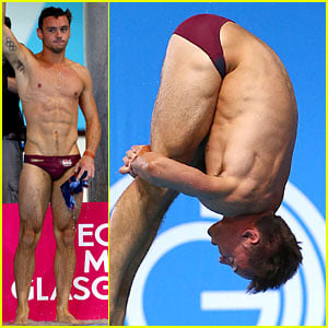 Tom Daley Rocks a Speedo While Winning Gold at Commonwealth Games!