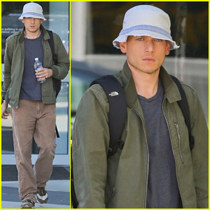 Wentworth Miller Takes a Break From 'The Flash' Filming in Vancouver