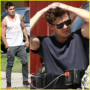 Zac Efron Steps Out After Michelle Rodriguez Split