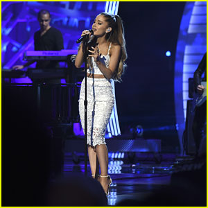 Ariana Grande Remembers Her Grandfather with a Song at Stand Up to Cancer 2014