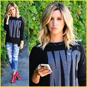 Ashley Tisdale Answers Phone Calls Ahead of Wedding To Christopher French