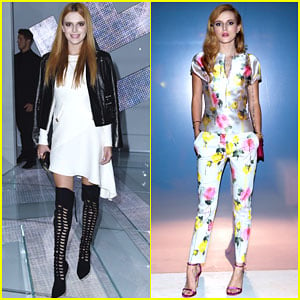 Bella Thorne Changes Up Her Look for Two Different Fashion Shows!