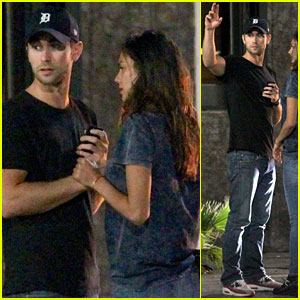 Chace Crawford Holds Hands with a Girl After Night Out!