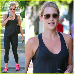 Claire Holt Hits Gym After Mexican Getaway