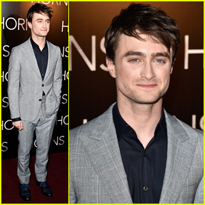 Daniel Radcliffe Premieres 'Horns' in Paris