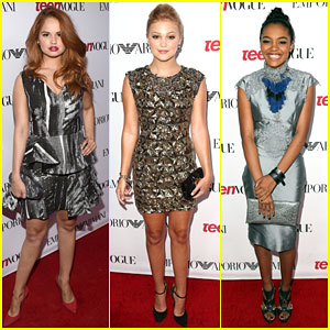 Debby Ryan & Olivia Holt Are Disney Darlings at Teen Vogue's Young Hollywood Party 2014!