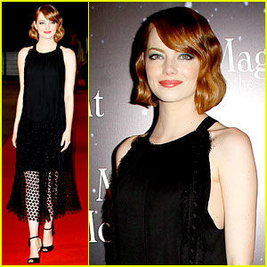 Emma Stone Looks Magical in the Parisian 'Moonlight'