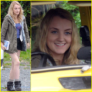 Evanna Lynch is Psyched About Her First Day of Filming 'My Name is Emily'!