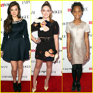 Hailee Steinfeld & Willow Shields Are Red Carpet Ready at Teen Vogue's Young Hollywood Party 2014!