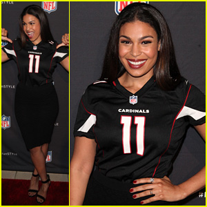 Jordin Sparks Supports the Arizona Cardinals at NFL's Inaugural Hall of Fashion Launch
