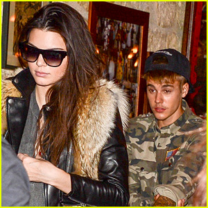 Justin Bieber & Kendall Jenner Grab Dinner Together in Paris - See the Pics!