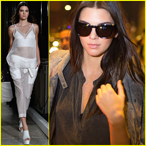 Kendall Jenner is a Sheer Beauty During Ports1961 Show!