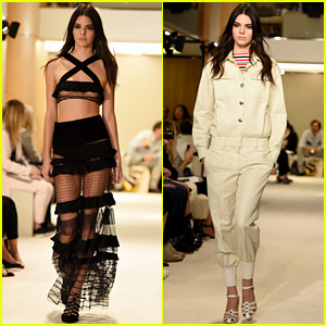Kendall Jenner Walks Another Runway at Paris Fashion Week!