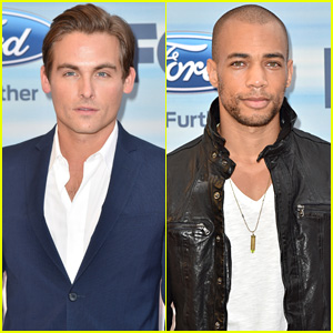 Kevin Zegers & Kendrick Sampson Celebrate 'Gracepoint' at Fox Fall Eco-Casino Party