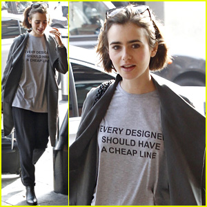 Lily Collins Calls Out Expensive Fashion Designers
