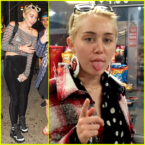 Miley Cyrus Shows Some Skin for New York Fashion Week!