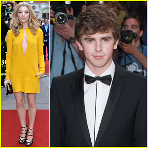 Natalie Dormer & Freddie Highmore Hit Up the GQ Men of the Year Awards 2014