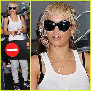 Rita Ora Jets Off After Made in America Festival!