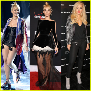 Rita Ora Commands the Stage During Fashion Rocks 2014 Performance