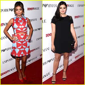 Sarah Hyland & Ariel Winter Are A Fashionable 'Family' at Teen Vogue's Young Hollywood Party 2014