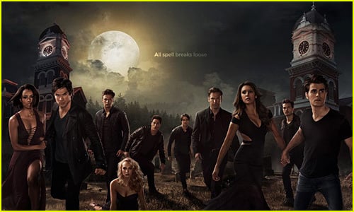 Stefan & Elena Hold Hands in New 'Vampire Diaries' Season Six Poster!