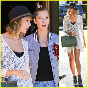 Taylor Swift & Karlie Kloss Have Girl Time After Meghan Trainor Covers 'Shake It Off'!