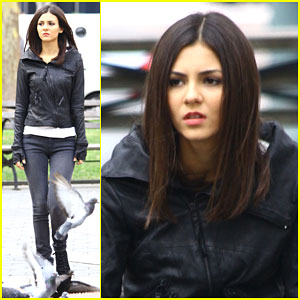 Victoria Justice Works All Night in the City That Never Sleeps!