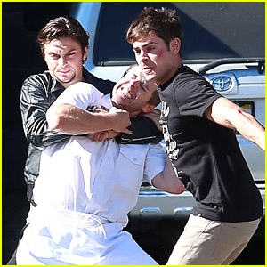 Zac Efron Gets Into Fist Fight On 'We Are Your Friends' Set