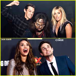 Ashley Tisdale & Amber Stevens Bring Their Men To 'Walking Dead' Season 5 Premiere - See The Cute Couple Pics!