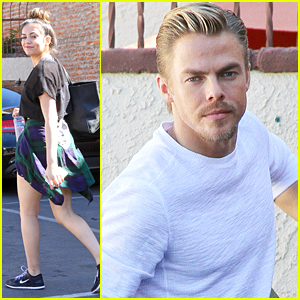 Bethany Mota Says Derek Hough Pushes Her To Do New Things