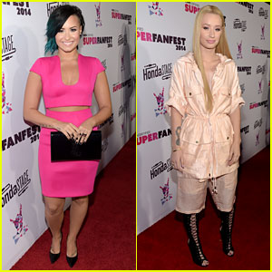 Demi Lovato Looks Perfect in Pink at Vevo Event!