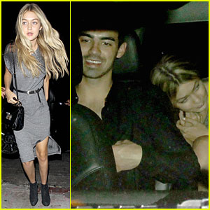 Gigi Hadid & Joe Jonas Arrive In the Same Car at Kings of Leon Concert After Party