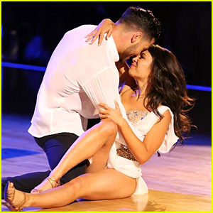 Janel Parrish & Val Chmerkovskiy Bring the Romance with 'DWTS' Rumba - See the Pics!