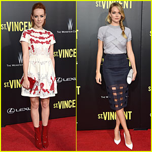 Jena Malone & Lindsay Ellingson Keep It Young at 'St. Vincent' Premiere