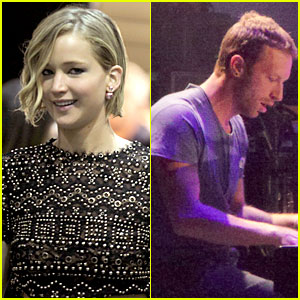 Jennifer Lawrence Spotted Backstage with Chris Martin at Kings of Leon Concert! (Exclusive)