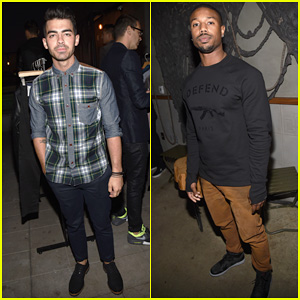 Joe Jonas & Michael B. Jordan Live It Up at 'GQ' & Gap's Best New Menswear Designers Celebration!