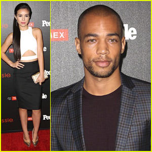 Madalyn Horcher & Kendrick Sampson Hit Up People's One To Watch Party