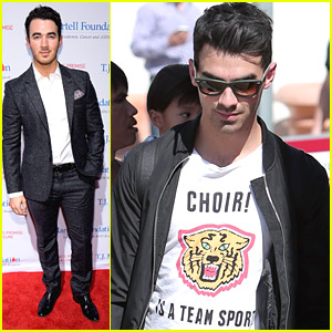 Kevin Jonas Keeps It Sharp For TJ Martell's New York Honors Gala