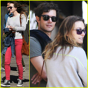 Leighton Meester Lunches with Adam Brody & Family