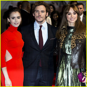 Lily Collins & Sam Claflin Premiere 'Love, Rosie' with Their Co-Stars!